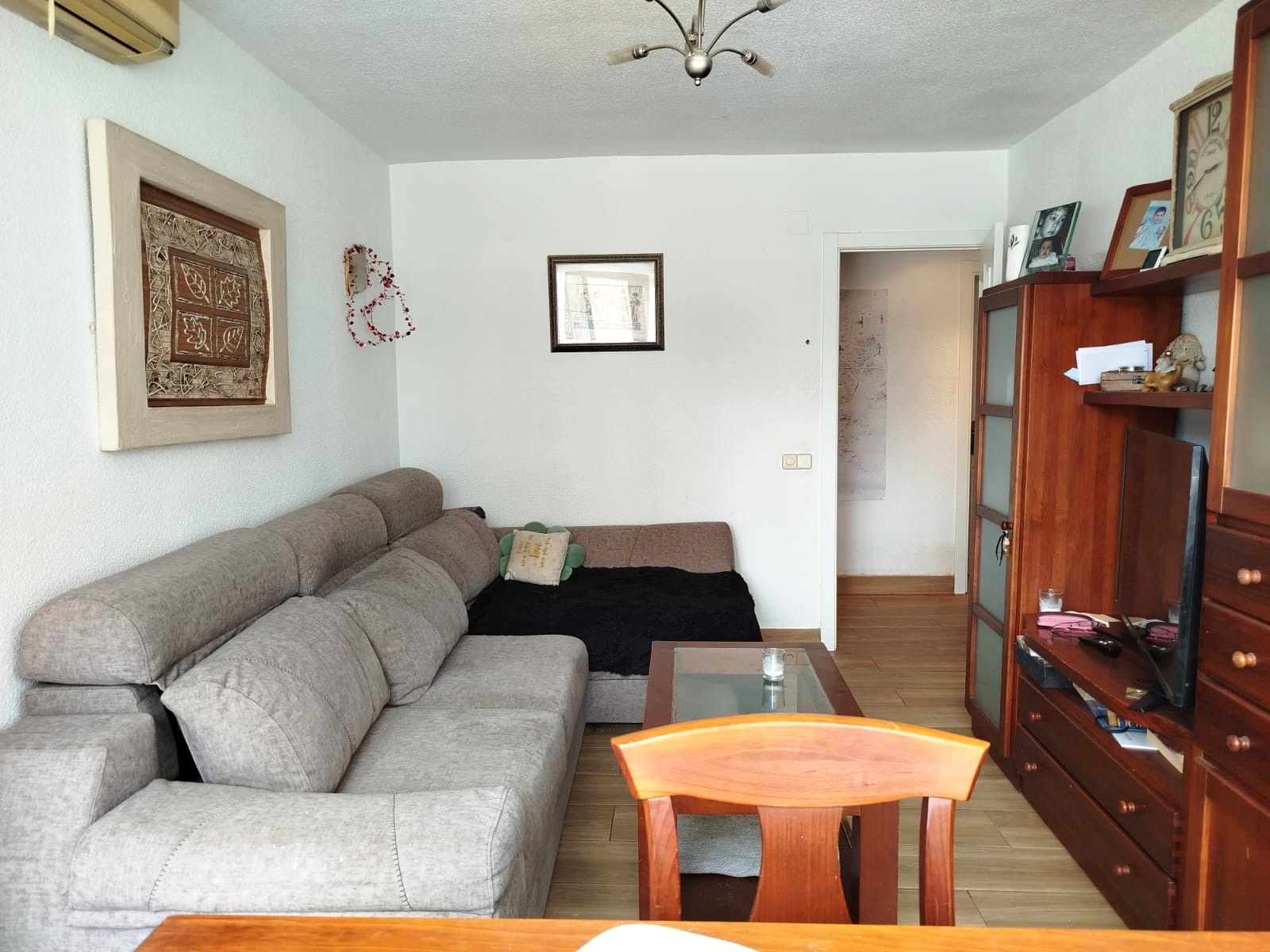 Living room of Flat for sale in  Madrid Capital  with Air Conditioner, Heating and Terrace
