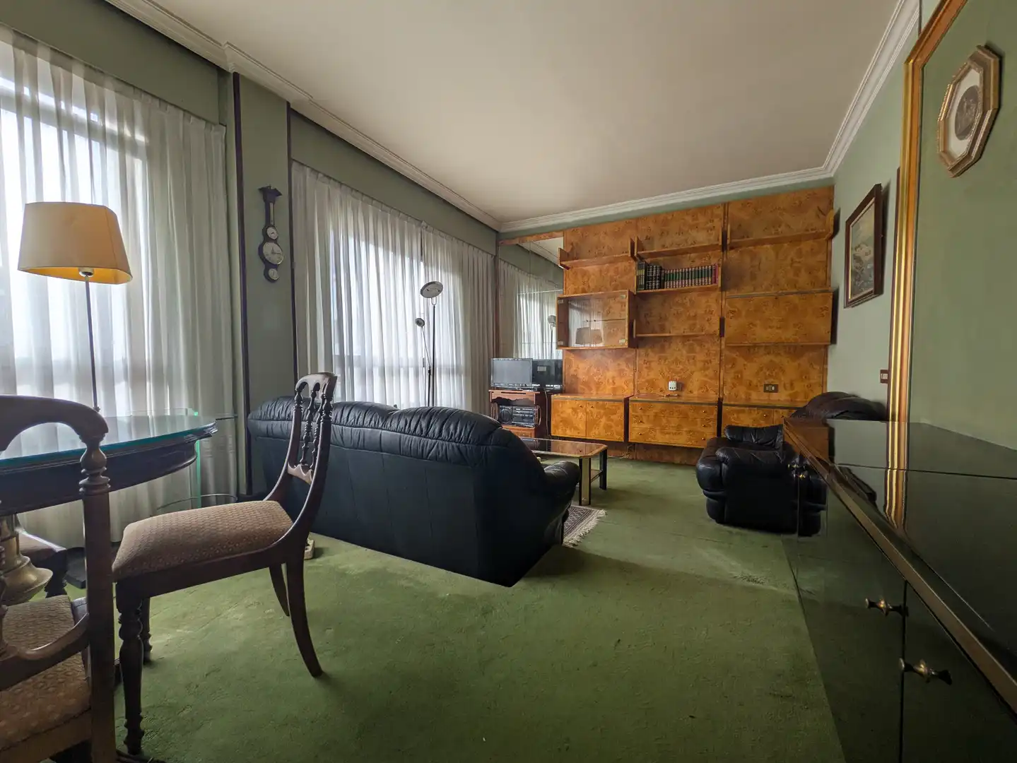 Sala de estar de Piso en venta en Bilbao  con Calefacción y Amueblado