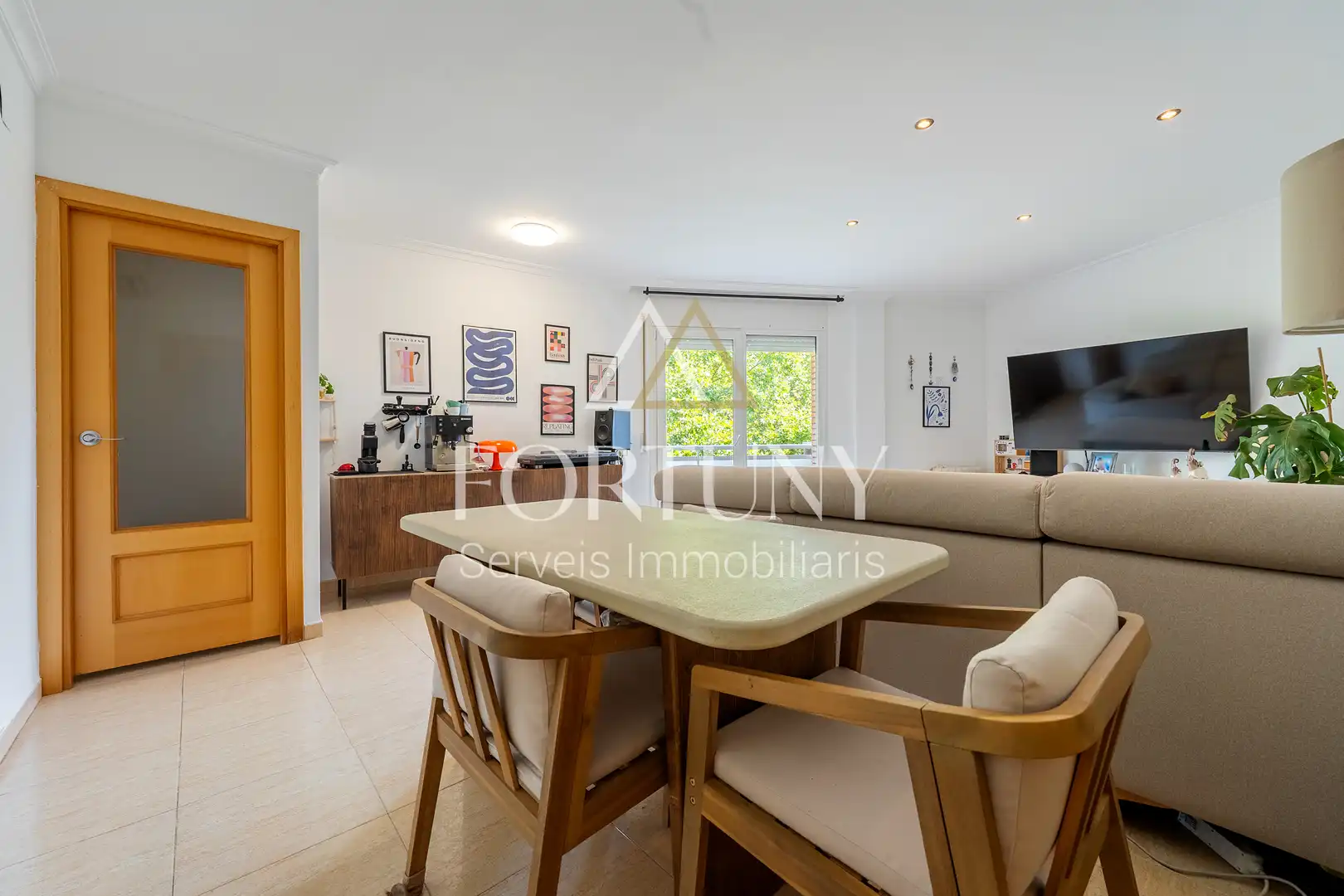 Living room of Flat for sale in El Catllar   with Air Conditioner, Storage room and Swimming Pool