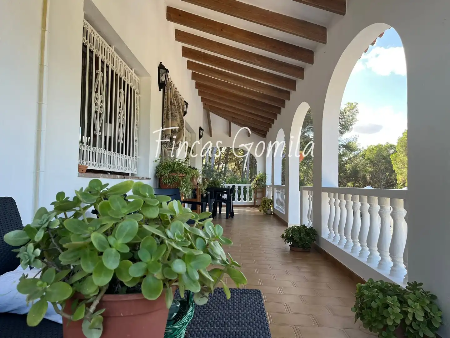 Terrassa de Casa o xalet en venda en Es Mercadal amb Aire condicionat, Calefacció i Piscina