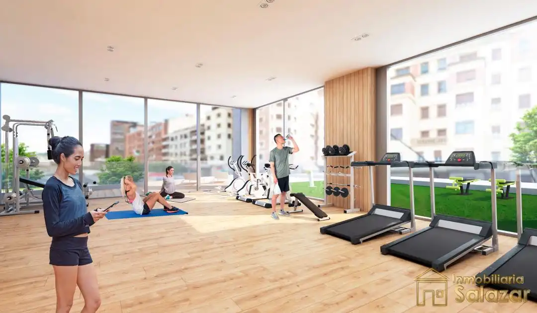 Terraza de Piso en venta en Bilbao  con Aire acondicionado, Calefacción y Jardín privado