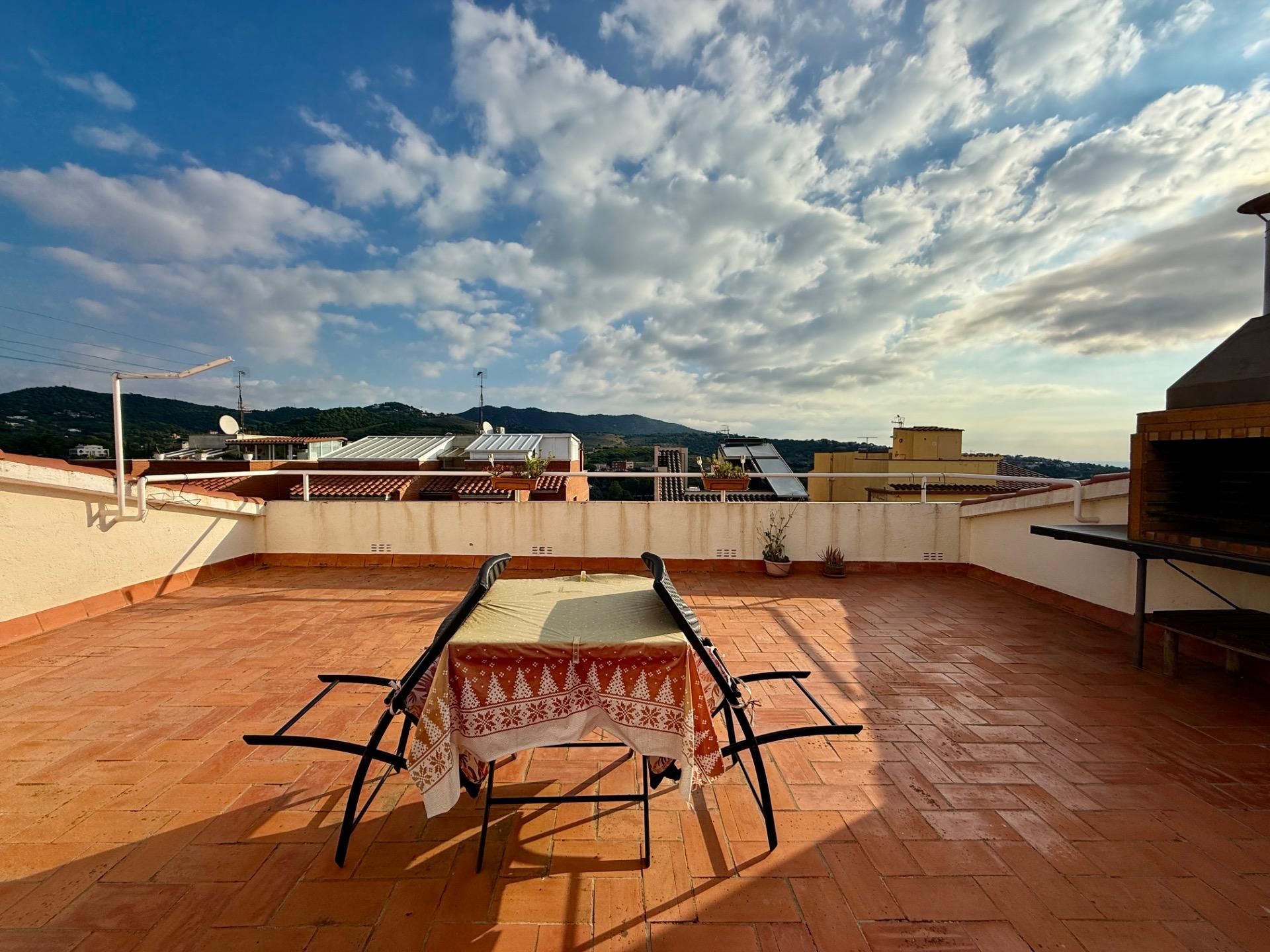 Terrace of Apartment to rent in Alella  with Air Conditioner, Parquet flooring and Terrace