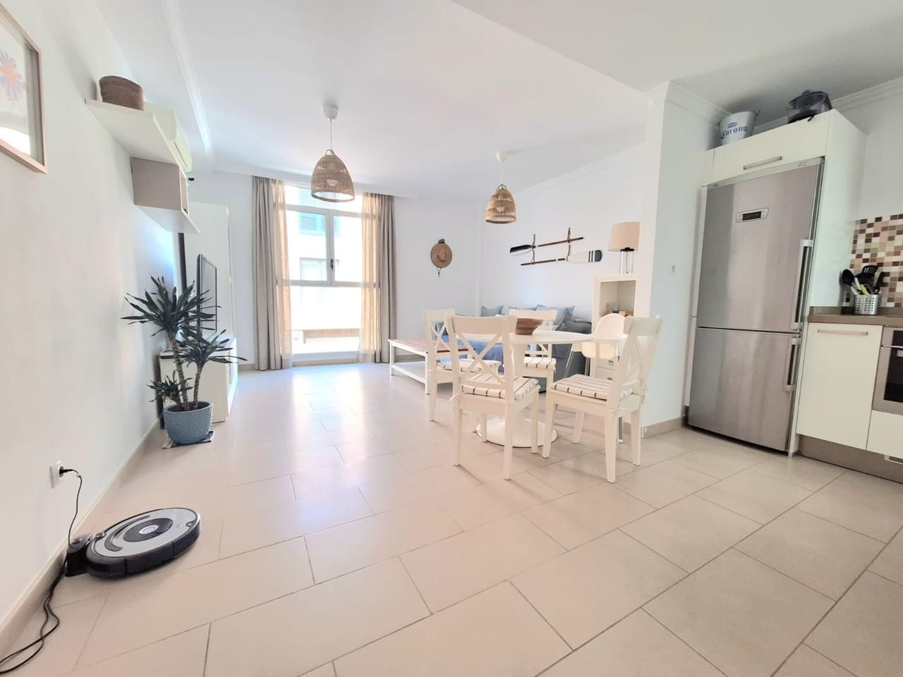 Living room of Flat to rent in Telde  with Air Conditioner and Furnished