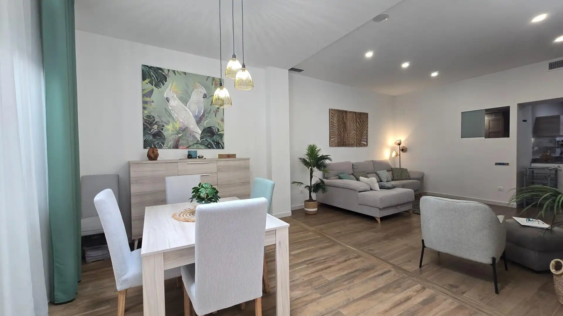 Sala de estar de Casa o chalet en venta en Paterna con Aire acondicionado, Calefacción y Terraza