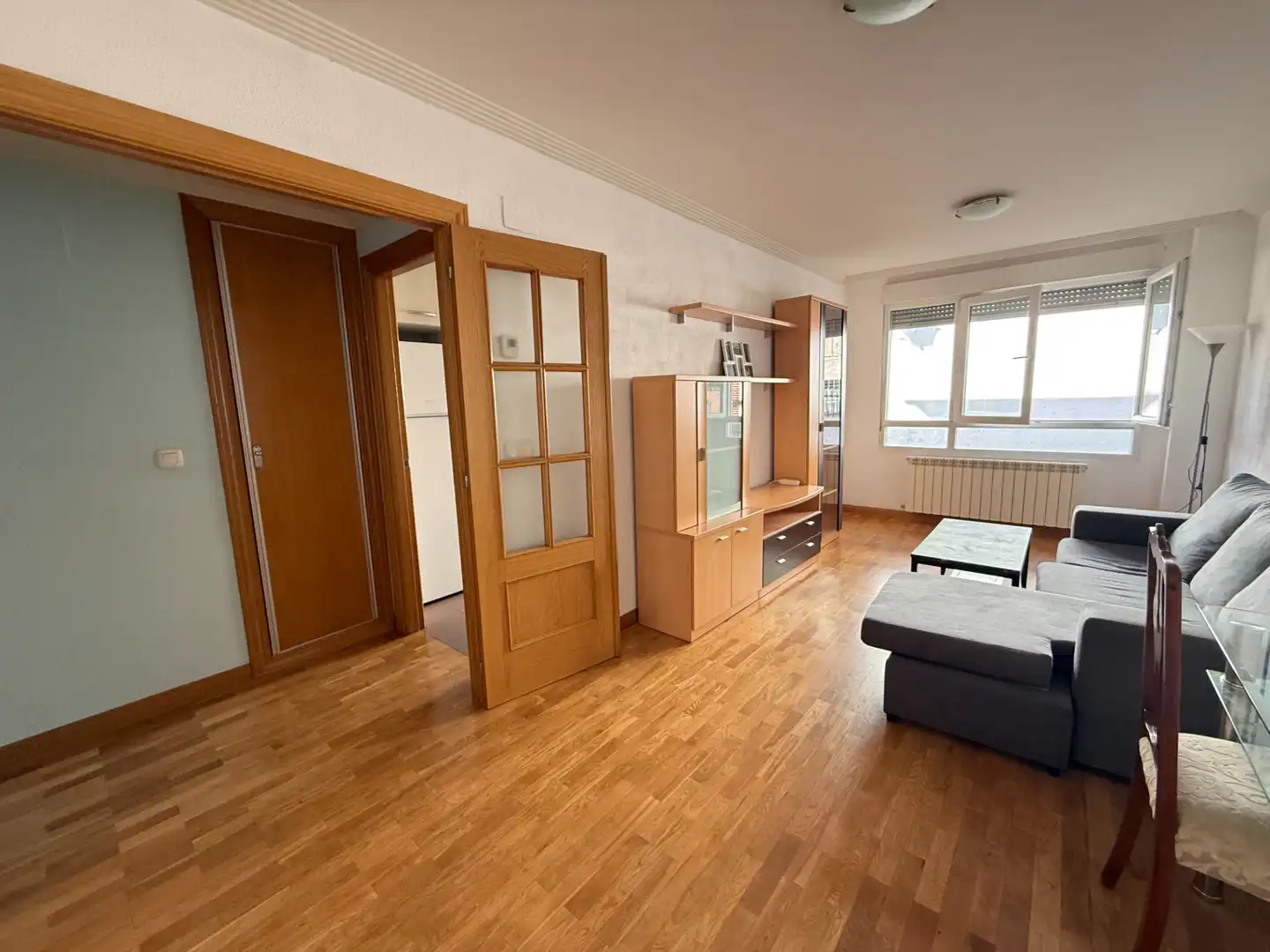 Sala de estar de Piso en venta en Palencia con Calefacción, Parquet y Trastero