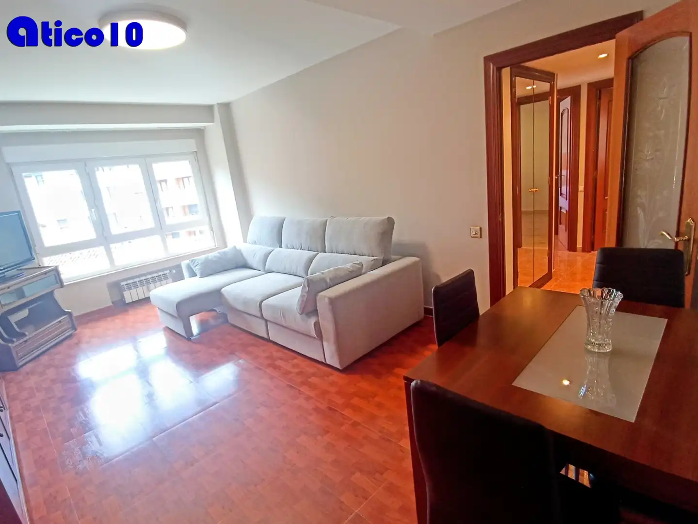 Wohnzimmer von Wohnung zur Miete in Oviedo  mit Heizung, Terrasse und Möbliert