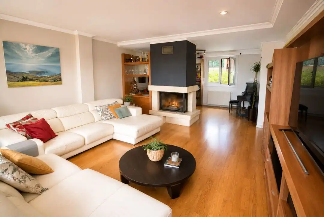 Sala de estar de Casa o chalet en venta en Donostia - San Sebastián  con Calefacción