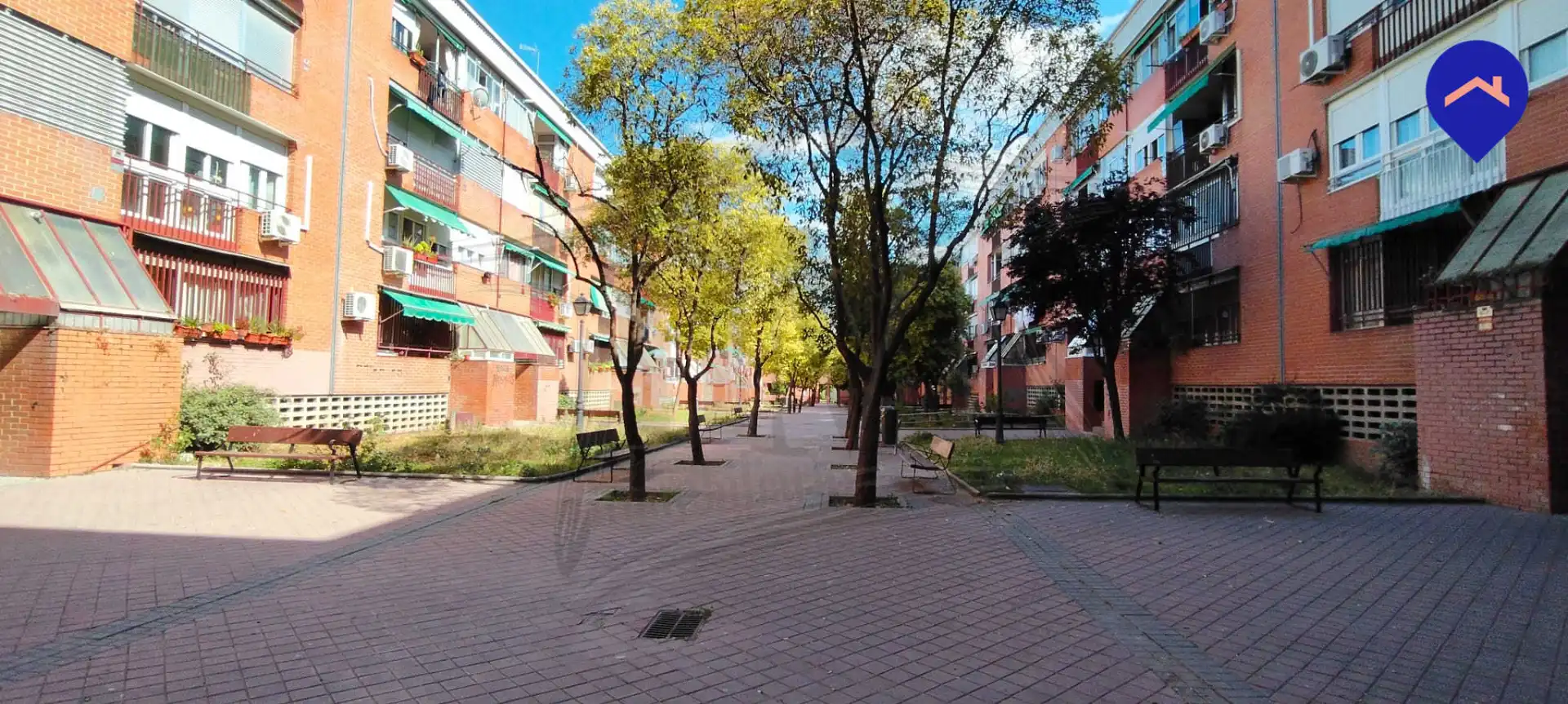 Exterior view of Flat for sale in Madrid  with Heating, Terrace and Alarm