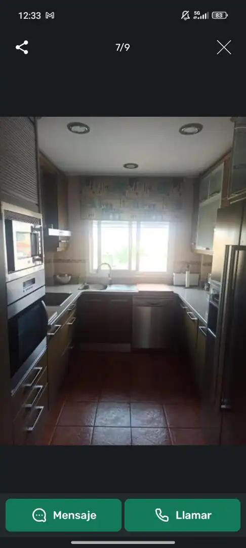 Cocina de Ático de alquiler en Cúllar Vega con Amueblado