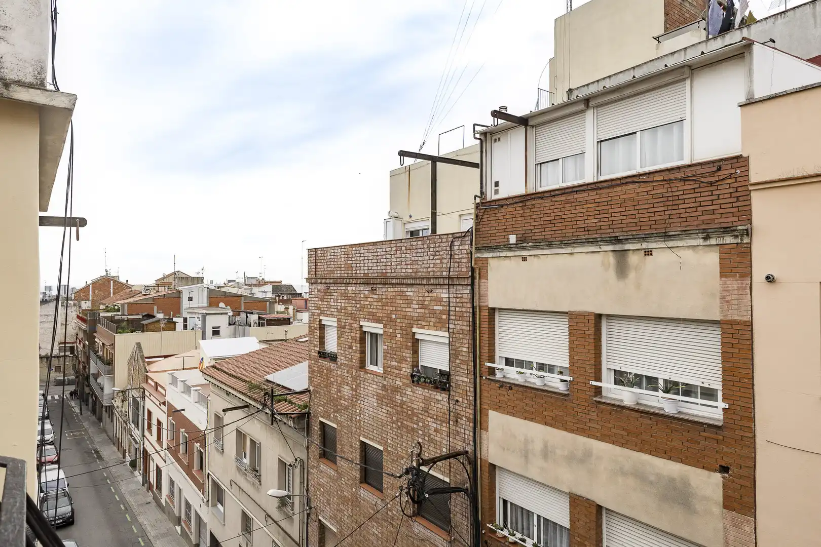 Vista exterior de Casa adosada en venta en Barcelona con Calefacción