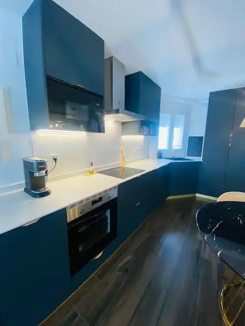 Cocina de Piso de alquiler en Albacete con Aire acondicionado, Calefacción y Amueblado
