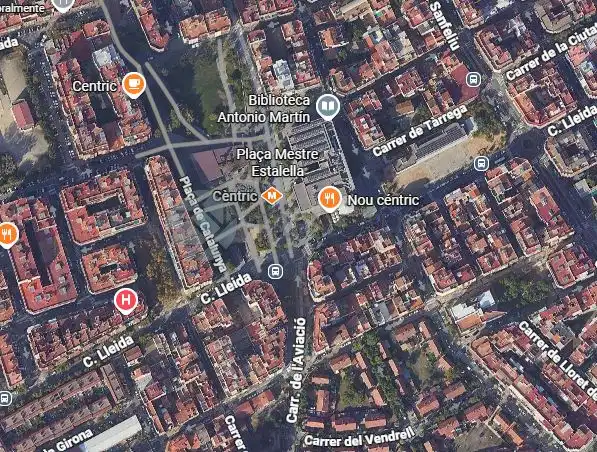 Vista exterior de Pis en venda en El Prat de Llobregat