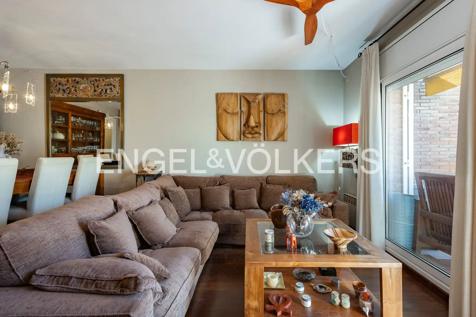 Living room of Houses for sale in Sant Feliu de Llobregat  with Heating, Private garden and Terrace