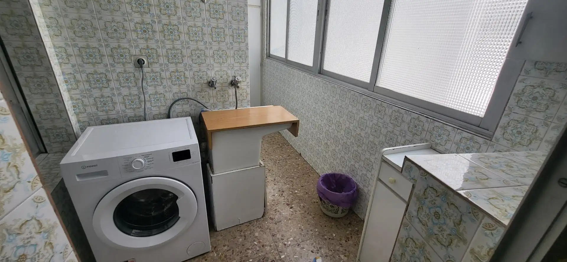 Bathroom of Flat for rent in Albacete  with Air Conditioner, Heating and Furnished