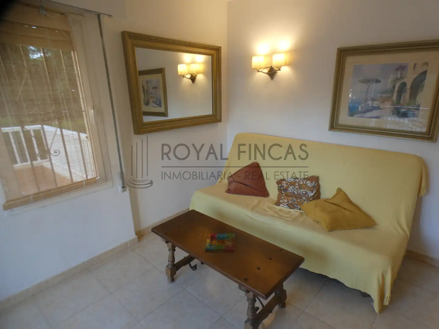 Sala d'estar de Pis en venda en Benalmádena amb Aire condicionat, Terrassa i Moblat