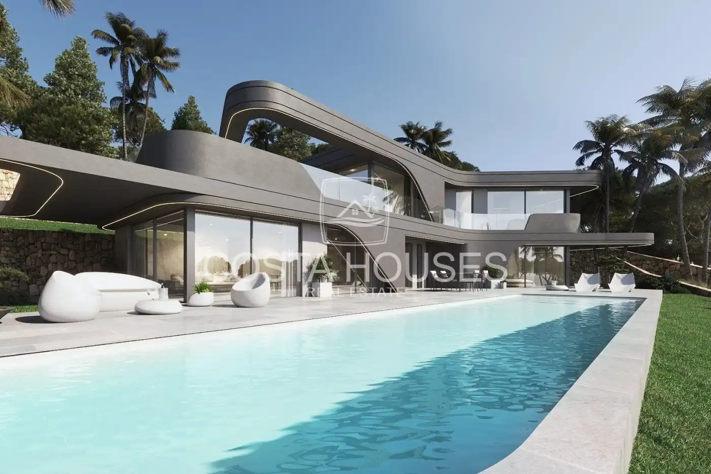 Exterior view of Houses for sale in Jávea / Xàbia  with Air Conditioner, Private garden and Terrace