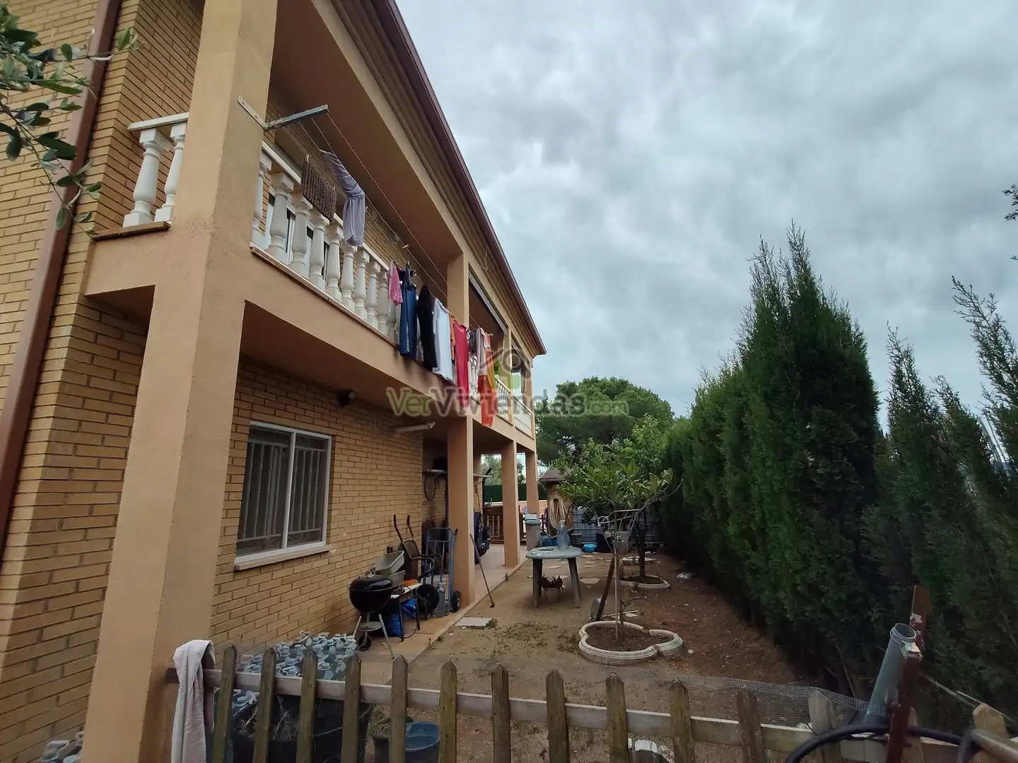 Vista exterior de Casa o xalet en venda en Masquefa amb Calefacció, Jardí privat i Terrassa