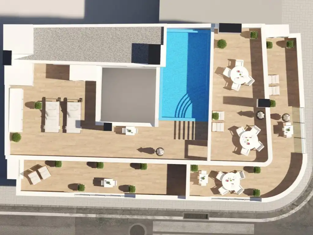 Penthouse mit Pool zum Verkauf in Centro, imagen 2