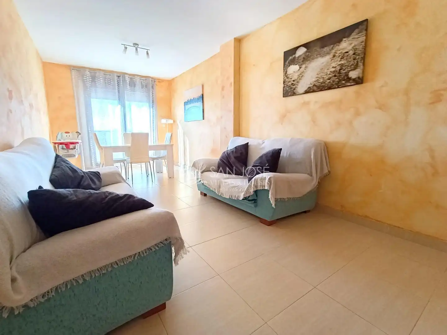 Sala d'estar de Àtic en venda en Novelda, Alicante