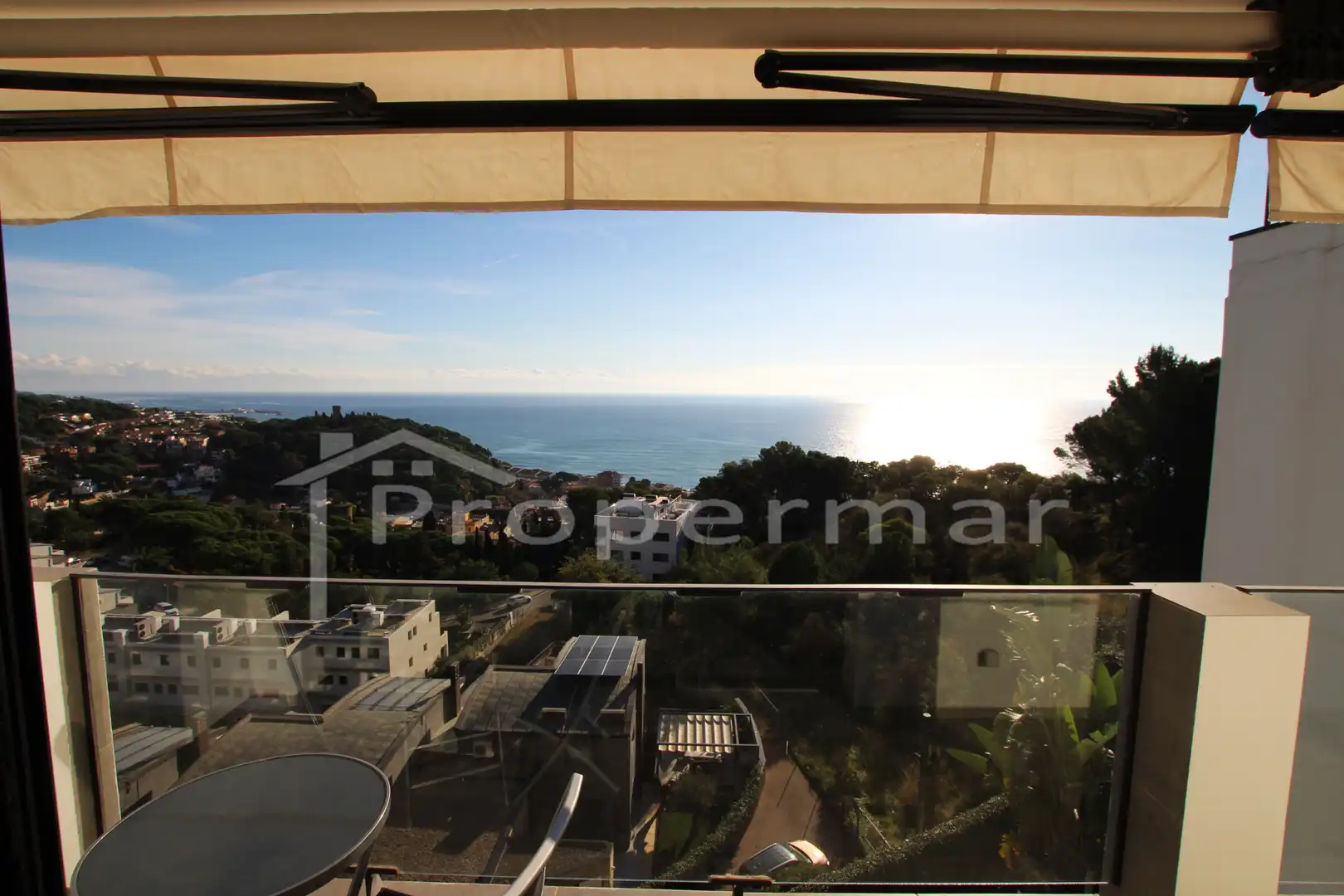 Terrace of Detached homes for sale in Caldes d'Estrac  with Air Conditioner, Heating and Private garden