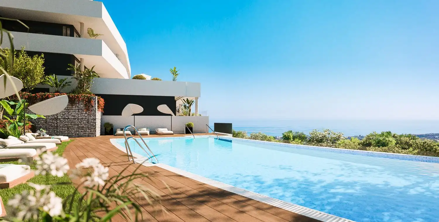 Piscina de Piso en venta en Marbella con Aire acondicionado, Calefacción y Terraza