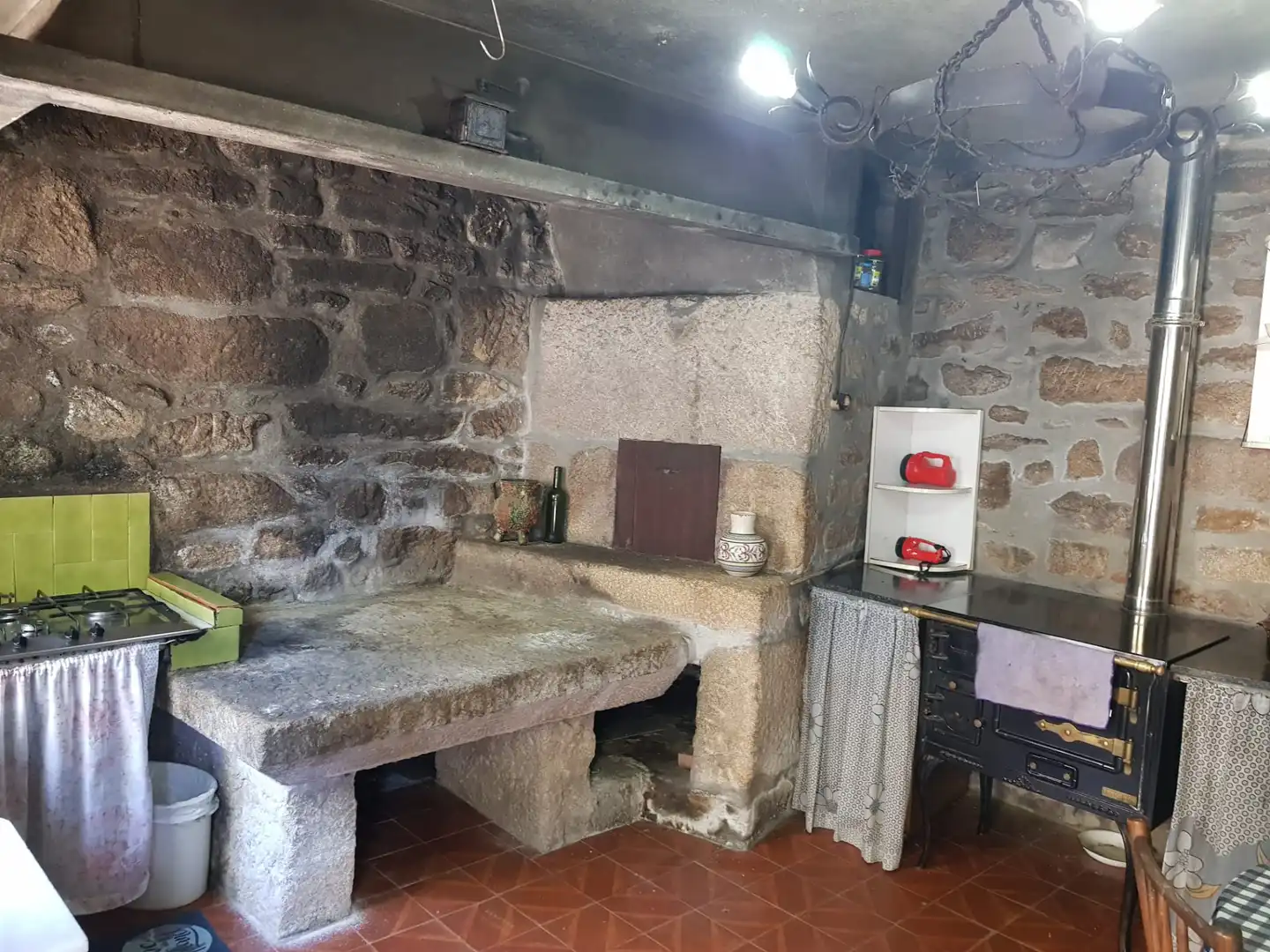 Cocina de Casa o chalet en venta en Cotobade con Calefacción, Amueblado y Balcón