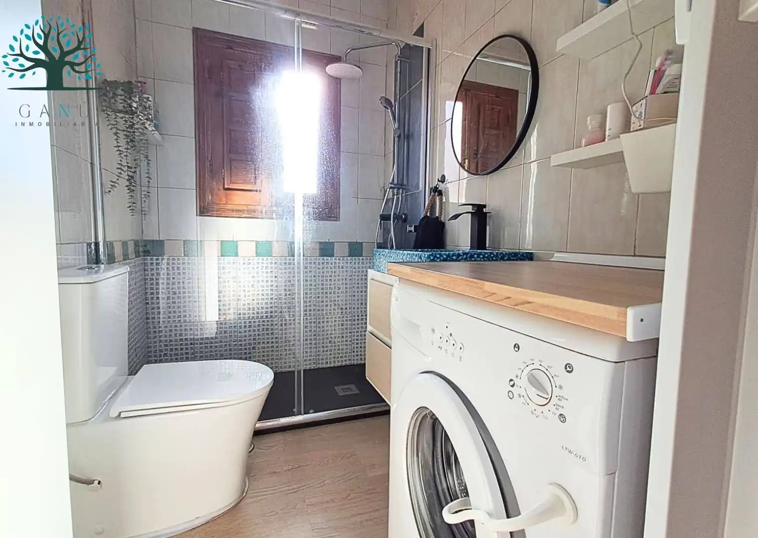 Bany de Apartament en venda en Mazarrón amb Aire condicionat, Terrassa i Moblat