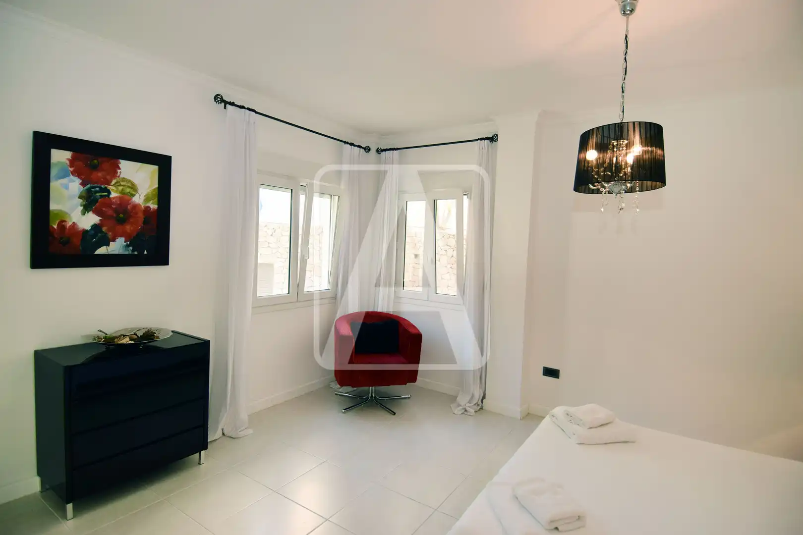 Dormitori de Apartament en venda en Benissa amb Aire condicionat, Calefacció i Jardí privat