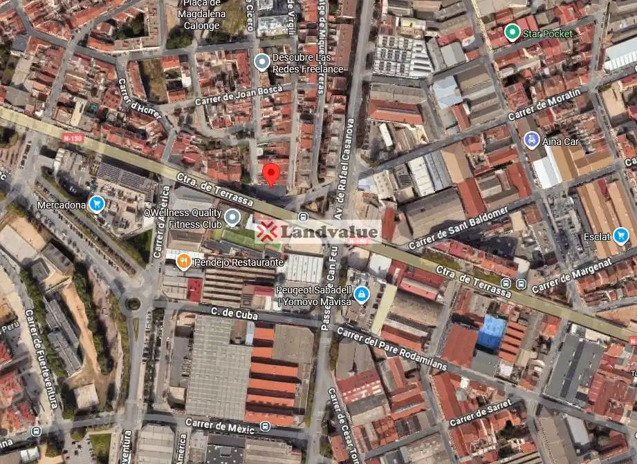 Vista exterior de Residencial en venda en Sabadell