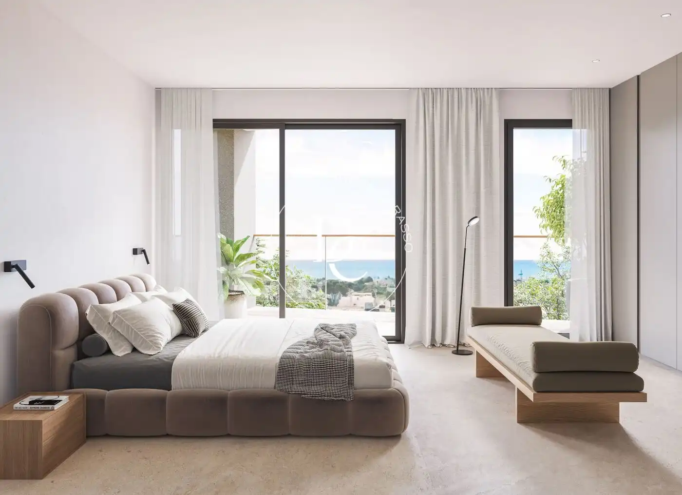 Dormitori de Dúplex en venda en Sitges amb Jardí privat, Terrassa i Traster