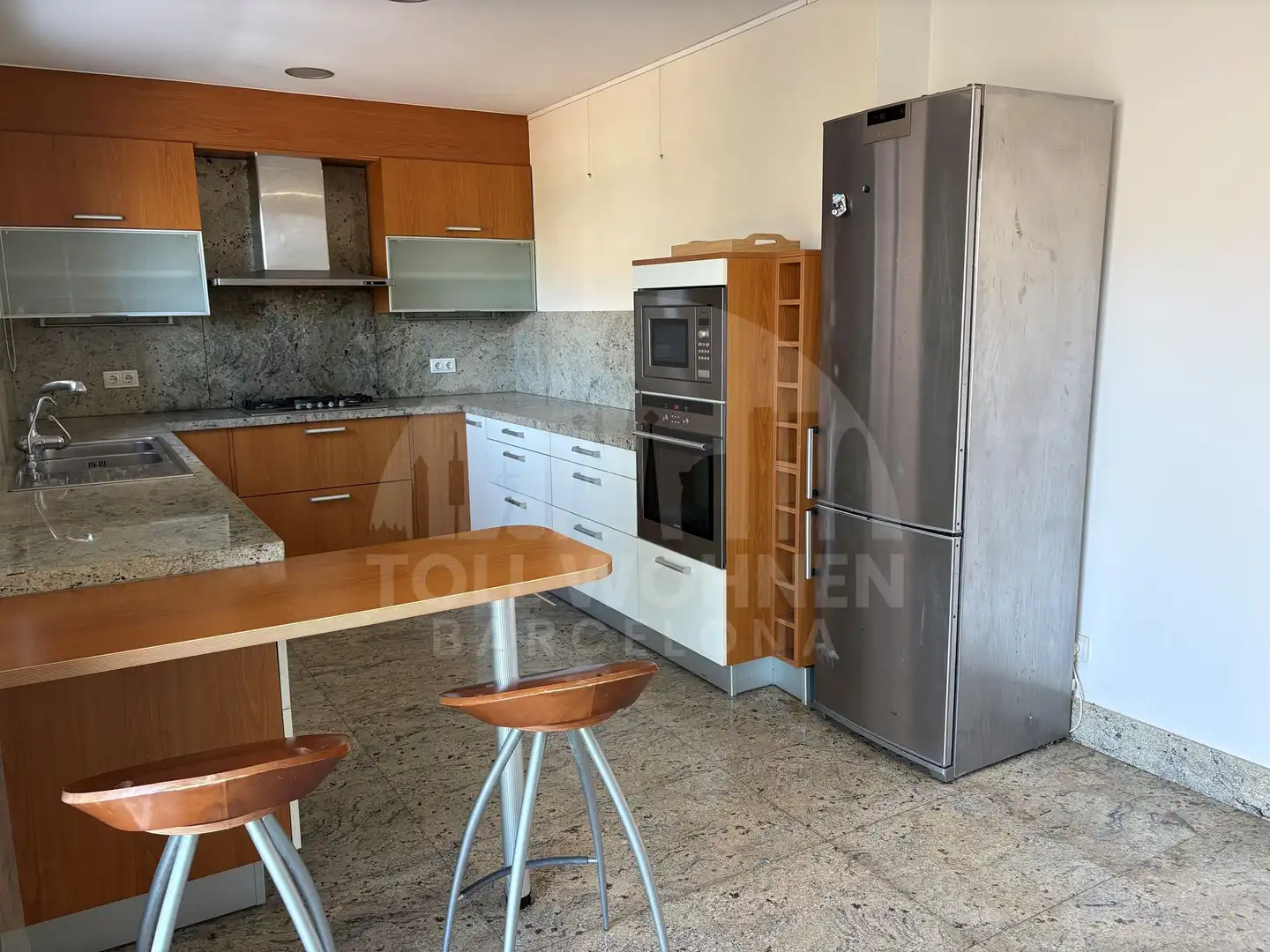 Kitchen of Detached homes for sale in Castelldefels  with Air Conditioner, Heating and Terrace