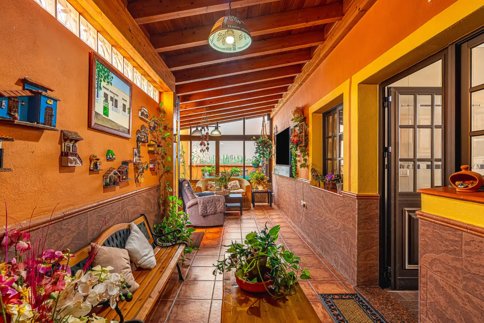 Terraza de Casa adosada en venta en San Cristóbal de la Laguna con Jardín privado, Terraza y Trastero
