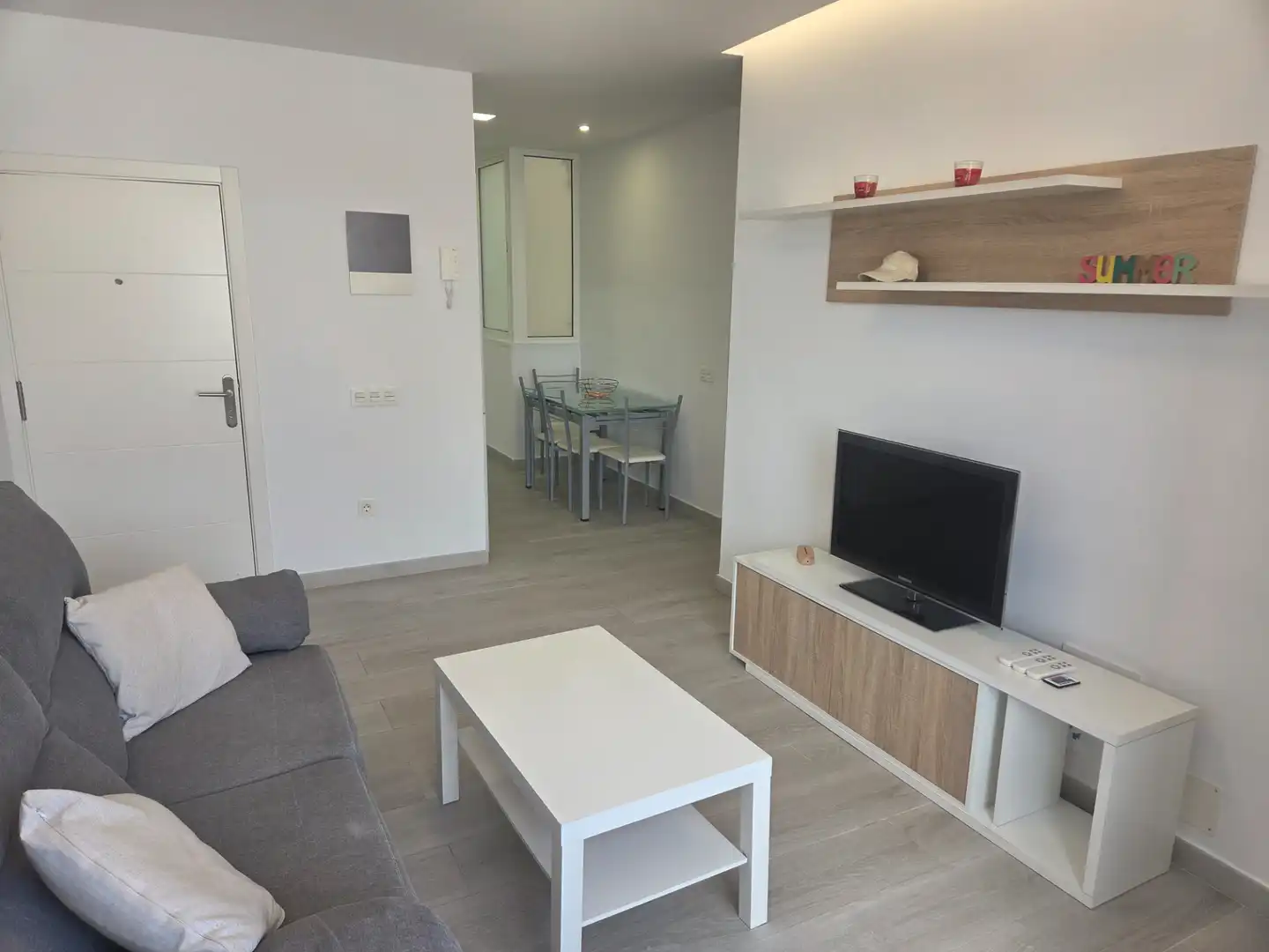 Living room of Flat for sale in Las Palmas de Gran Canaria  with Furnished, Oven and Washing machine