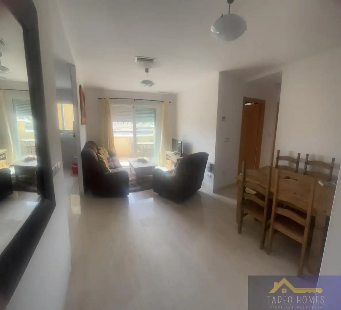 Sala de estar de Apartamento en venta en Murcia con Aire acondicionado, Calefacción y Terraza