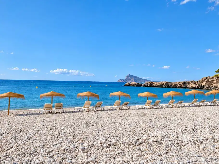Exterior view of Flat for rent in Altea  with Air Conditioner, Terrace and Balcony