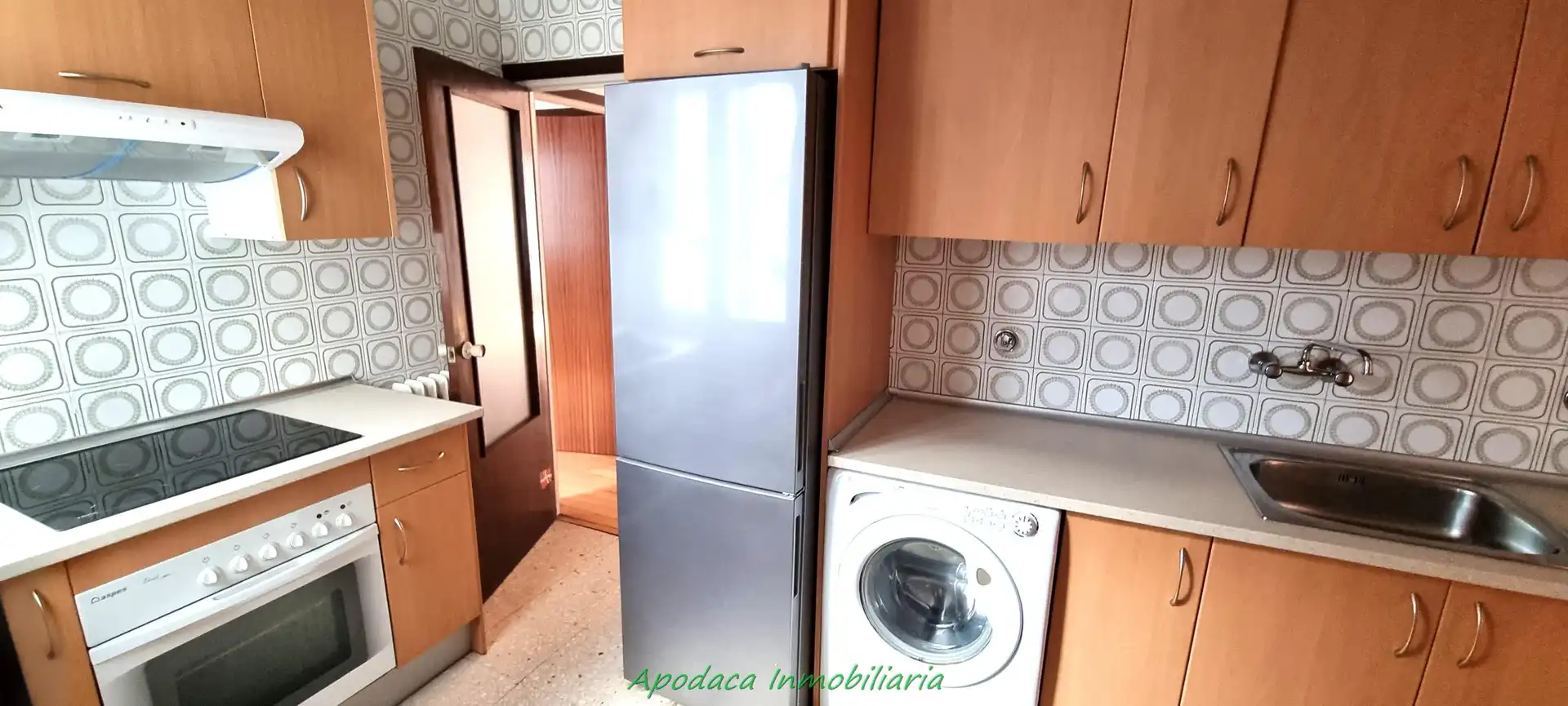 Kitchen of Flat for rent in Bilbao   with Heating, Terrace and Furnished