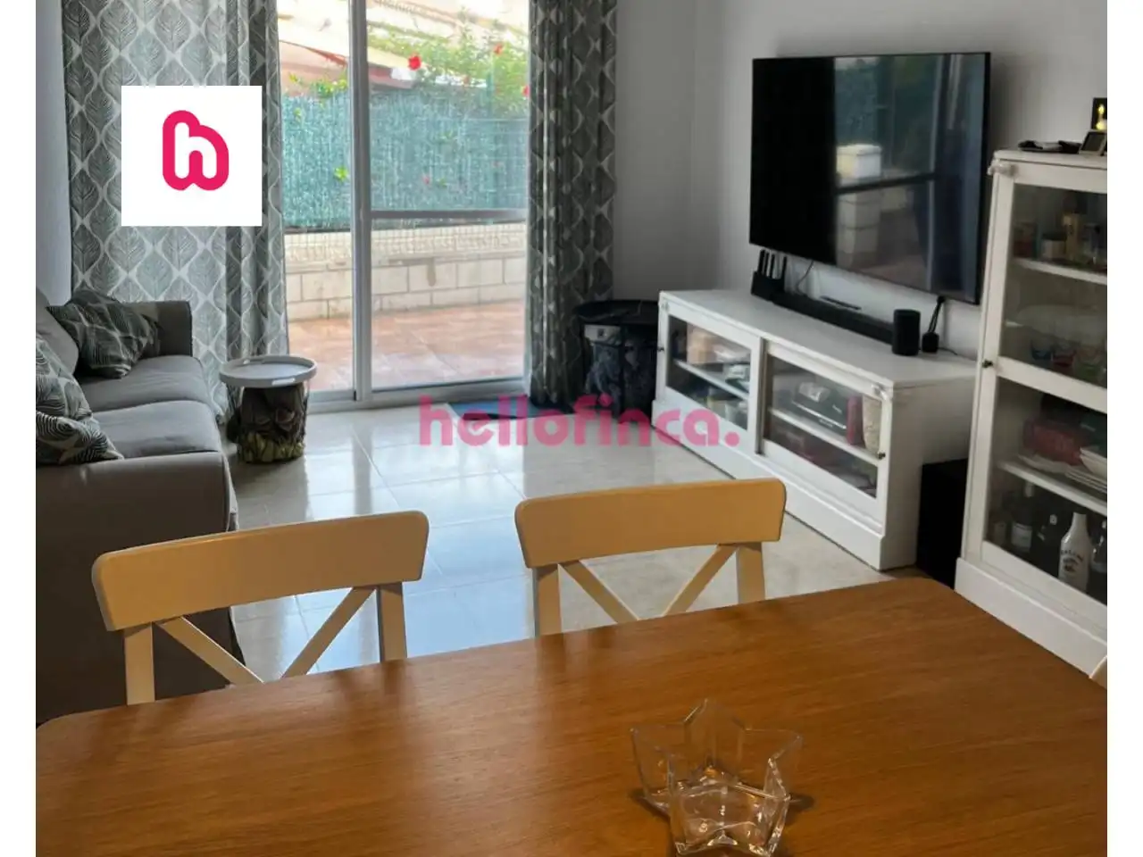 Sala de estar de Casa adosada en venta en Mont-roig del Camp con Aire acondicionado, Calefacción y Terraza