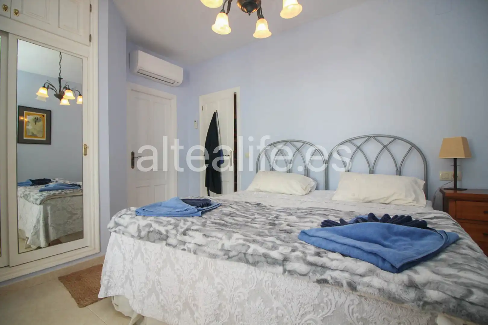 Bedroom of Houses for sale in Altea  with Air Conditioner, Heating and Private garden
