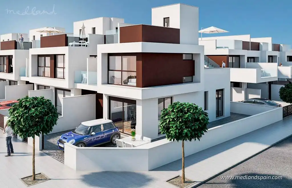 Maison mitoyenne avec piscine à vendre à El Mojón, imagen 4