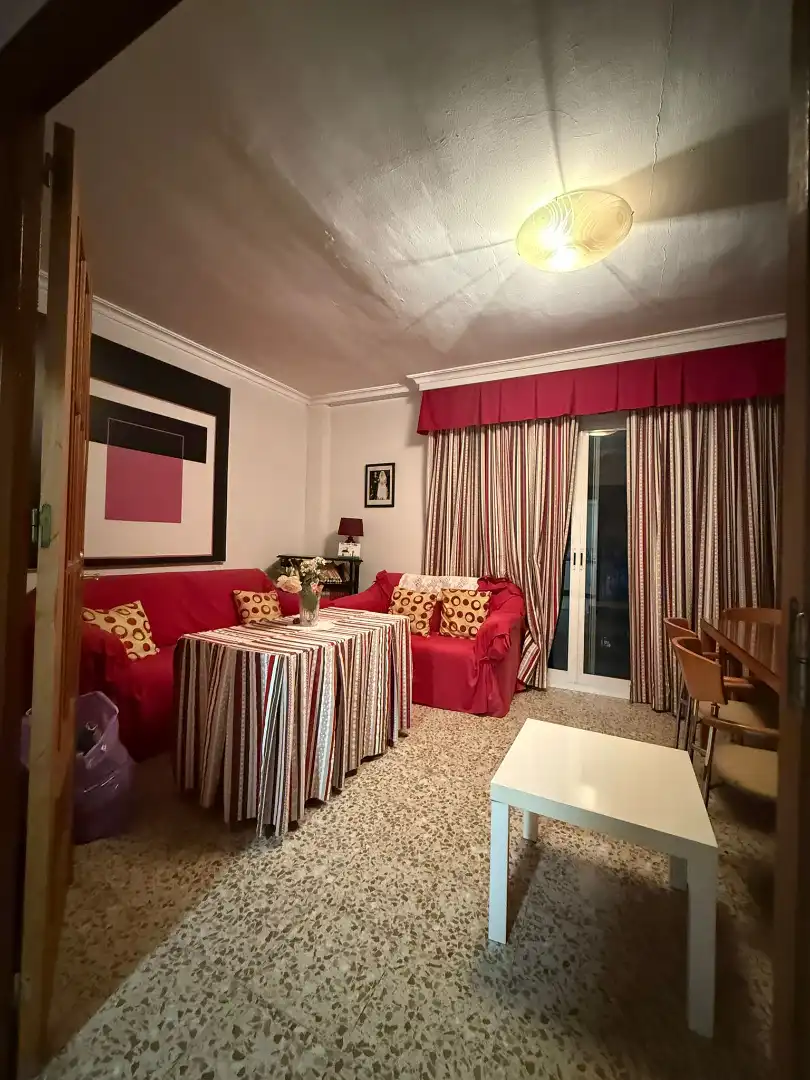 Wohnzimmer von Wohnung zum Verkauf in Sevilla mit Klimaanlage, Terrasse und Möbliert
