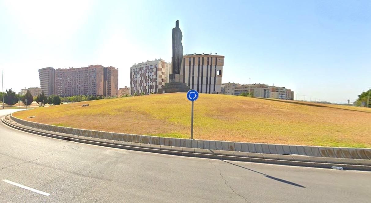 Vista exterior de Pis en venda en Málaga Capital amb Aire condicionat, Calefacció i Jardí privat