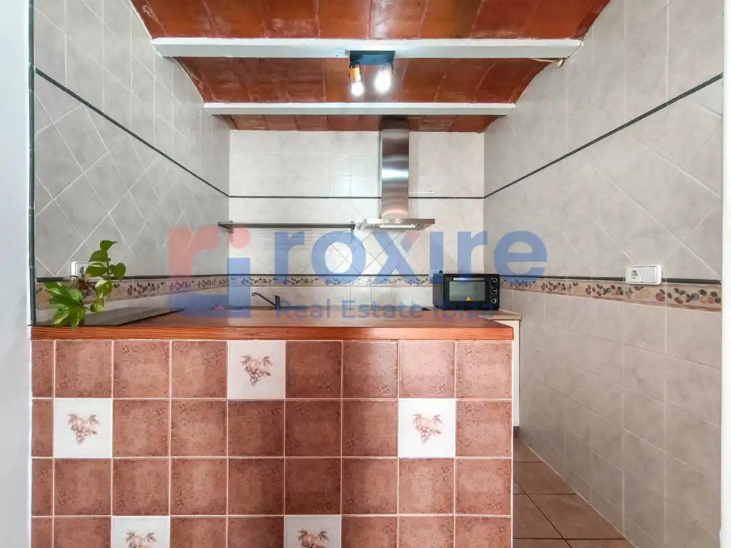 Kitchen of Houses for rent in Sant Antoni de Portmany  with Air Conditioner, Private garden and Terrace