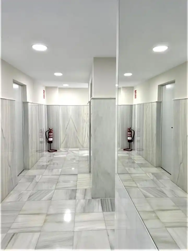 Bathroom of Flat for rent in Roquetas de Mar  with Terrace, Furnished and Community pool