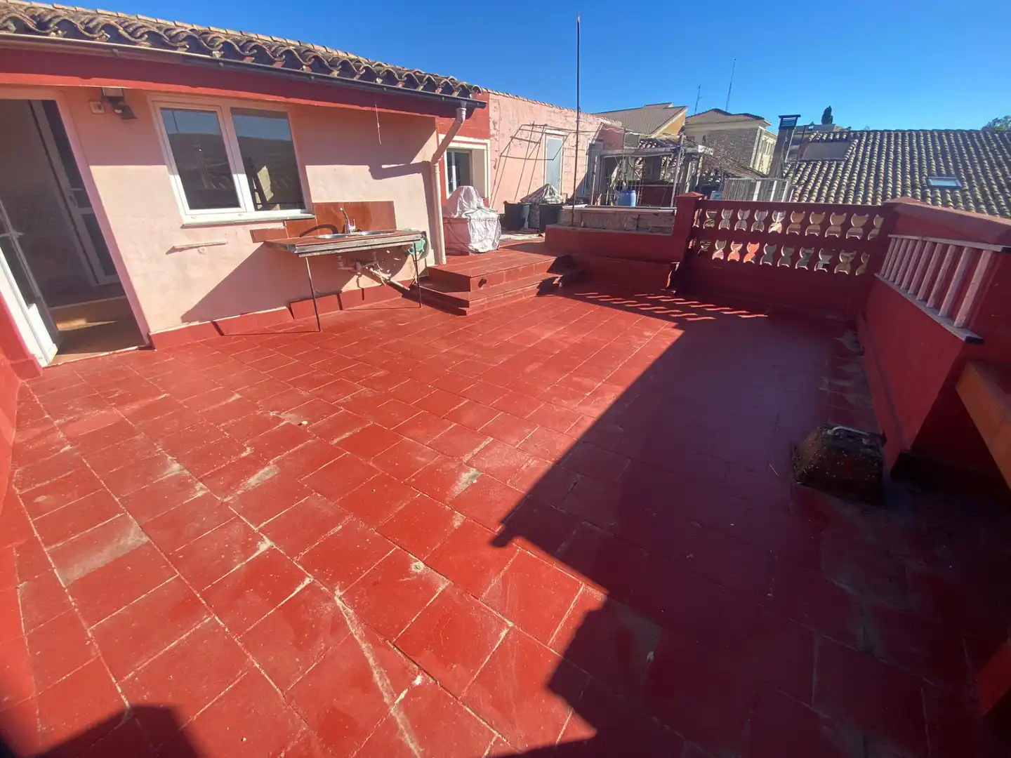 Terraza de Casa adosada en venta en Valle de Santibáñez con Calefacción, Terraza y Trastero