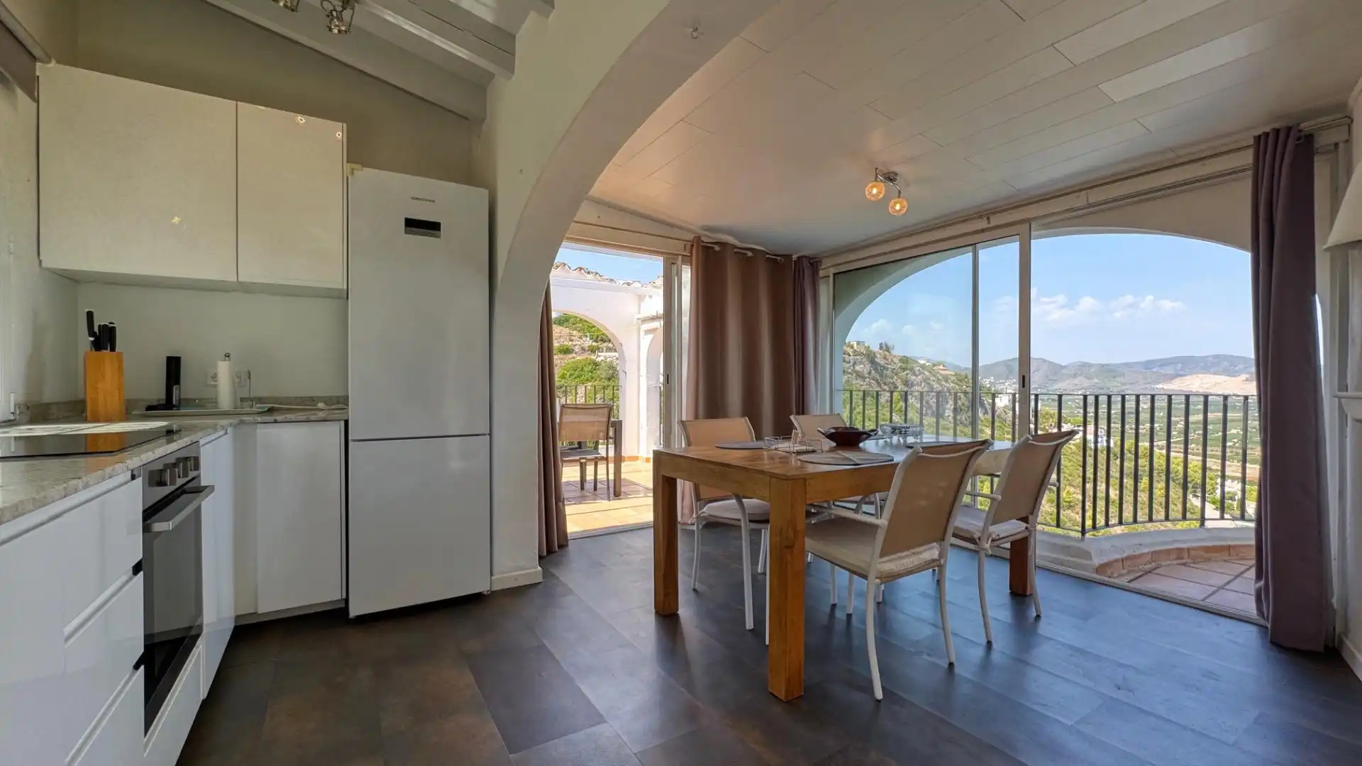 Dining room of Houses for sale in Pego  with Community pool