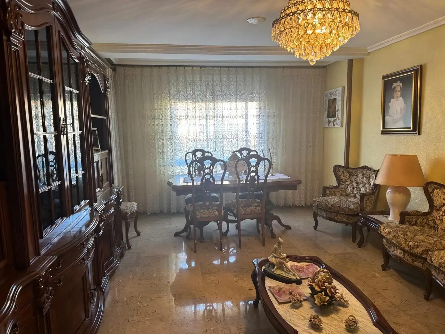 Esszimmer von Wohnung zum Verkauf in Illueca mit Klimaanlage, Heizung und Terrasse