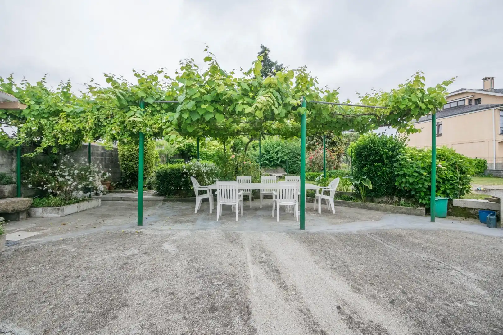 Terraza de Casa o chalet en venta en Culleredo con Calefacción, Jardín privado y Parquet