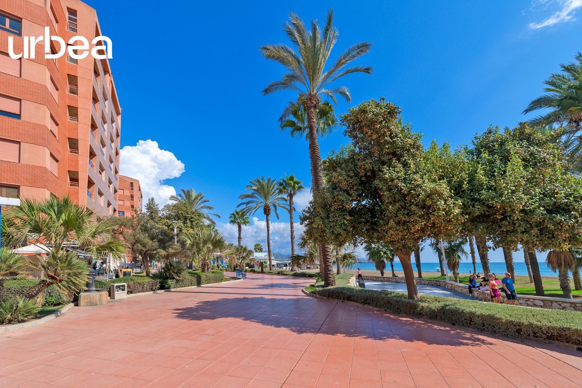 Exterior view of Flat for sale in Málaga Capital  with Air Conditioner, Heating and Private garden