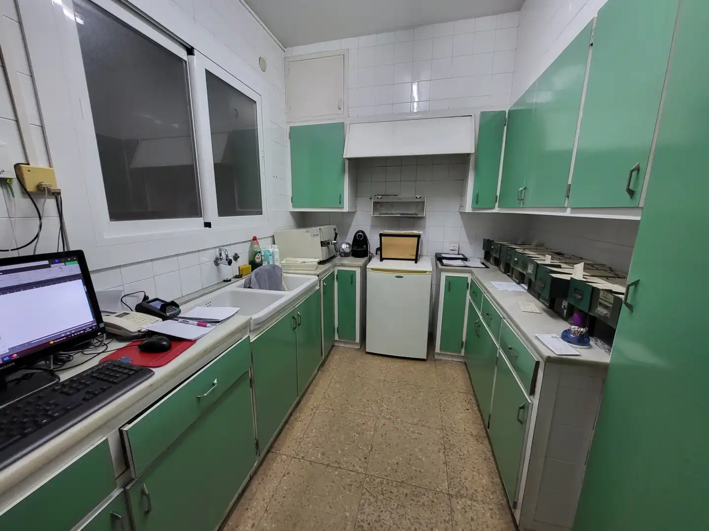 Cocina de Piso en venta en Sabadell con Calefacción, Parquet y Terraza