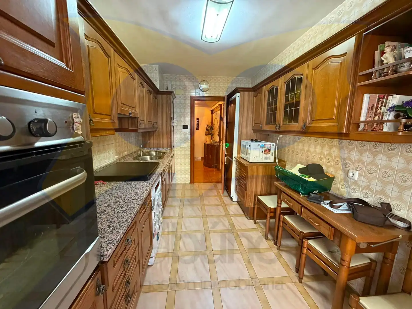 Kitchen of Flat for sale in Salamanca  with Heating and Balcony